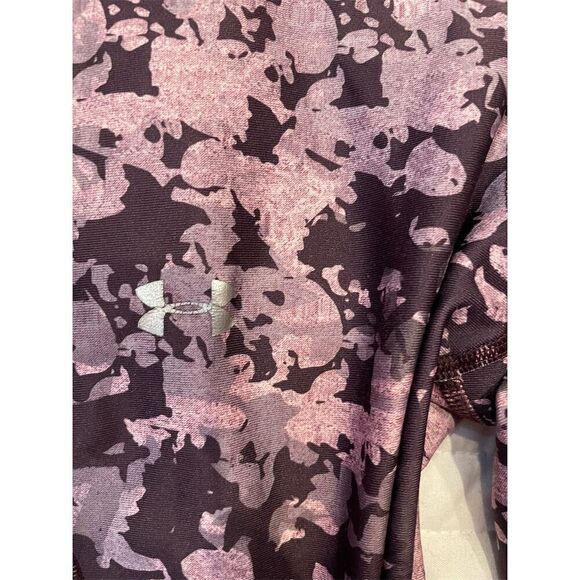 Under Armour Women's Purple Compression Heatgear Leggings Size M - Picture 5 of 8